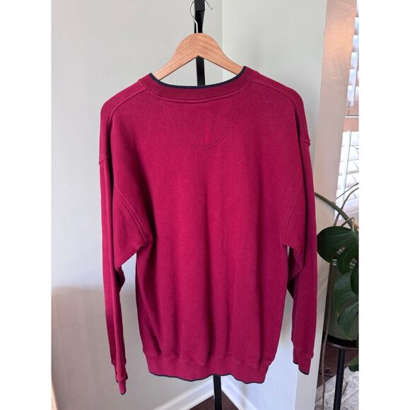 Vintage Golf 90s Mens Graphic Crewneck Red - Picture 4 of 4